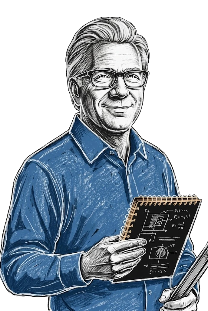 John (Chris) Rondthaler, ready to work